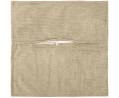 Pagalvėlės užvalkalas 2 vnt. HOUTEN Taupe 80 x 80 cm mančester
