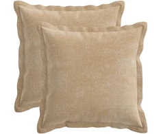 Pagalvėlės užvalkalas 2 vnt. HOUTEN Taupe 30 x 30 cm
