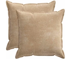 Pagalvėlės užvalkalas 2 vnt. HOUTEN Taupe 80 x 80 cm