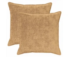 Pagalvėlės užvalkalas 2 vnt. HOUTEN Taupe 80 x 80 cm