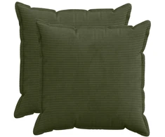 Pagalvėlės užvalkalas 2 vnt. HOUTEN Žalia 65 x 65 cm mančester