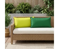 Pagalvėlės užvalkalas 2 vnt. HOUTEN Žalia 40 x 80 cm