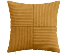 Pagalvėlės užvalkalas 6 pcs ALMELO Geltona 50 x 50 cm mančester