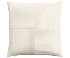 Pagalvėlės užvalkalas 6 pcs ALMELO Kreminė 65 x 65 cm mančester
