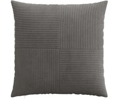 Pagalvėlės užvalkalas 6 pcs ALMELO Tamsiai pilka 70 x 70 cm