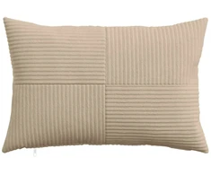 Pagalvėlės užvalkalas 6 vnt. ALMELO Taupe 30 x 50 cm mančester