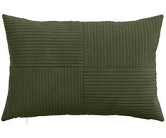 Pagalvėlės užvalkalas 6 pcs ALMELO Žalia 40 x 60 cm mančester
