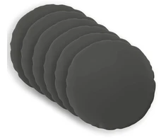 Pagalvėlės užvalkalas 6 pcs HEERLEN Antracito Ø 40 cm