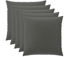 Pagalvėlės užvalkalas 6 pcs HEERLEN Antracito 65 x 65 cm