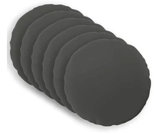 Pagalvėlės užvalkalas 6 pcs HEERLEN Antracito Ø 50 cm