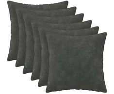 Pagalvėlės užvalkalas 6 pcs HEERLEN Antracito 50 x 50 cm