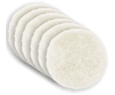 Pagalvėlės užvalkalas 6 pcs HEERLEN Balta Ø 50 cm PV pūkinis