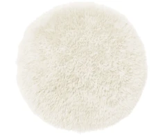 Pagalvėlės užvalkalas 6 pcs HEERLEN Balta Ø 50 cm PV pūkinis