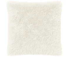 Pagalvėlės užvalkalas 6 pcs HEERLEN Balta 60 x 60 cm PV pūkinis