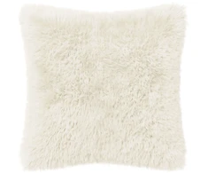 Pagalvėlės užvalkalas 6 pcs HEERLEN Balta 50 x 50 cm PV pūkinis