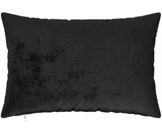 Pagalvėlės užvalkalas 6 pcs HEERLEN Juoda 50 x 80 cm Flanelė