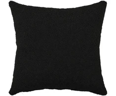Pagalvėlės užvalkalas 6 pcs HEERLEN Juoda 35 x 35 cm Bouclé
