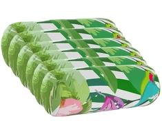 Pagalvėlės užvalkalas 6 pcs HEERLEN Juoda Ø 15 x 40 cm