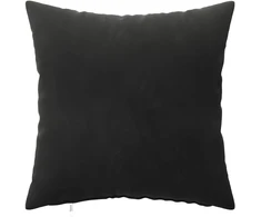 Pagalvėlės užvalkalas 6 pcs HEERLEN Juoda 35 x 35 cm Aksomas