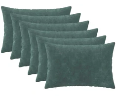 Pagalvėlės užvalkalas 6 pcs HEERLEN Jūros mėlyna 30 x 50 cm