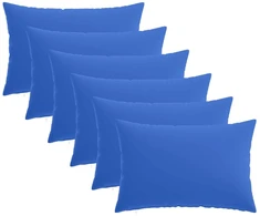 Pagalvėlės užvalkalas 6 pcs HEERLEN Karališka mėlyna 50 x 75 cm