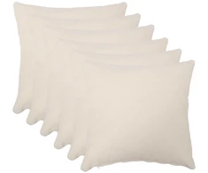 Pagalvėlės užvalkalas 6 pcs HEERLEN Kreminė 80 x 80 cm Bouclé