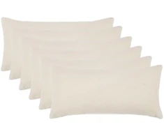 Pagalvėlės užvalkalas 6 pcs HEERLEN Kreminė 40 x 70 cm Bouclé