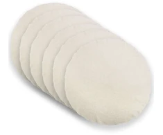 Pagalvėlės užvalkalas 6 pcs HEERLEN Kreminė Ø 40 cm Bouclé