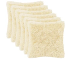 Pagalvėlės užvalkalas 6 pcs HEERLEN Kreminė 50 x 50 cm