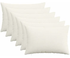 Pagalvėlės užvalkalas 6 pcs HEERLEN Kreminė 30 x 50 cm