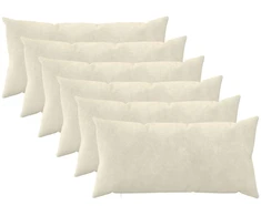 Pagalvėlės užvalkalas 6 pcs HEERLEN Kreminė 40 x 70 cm