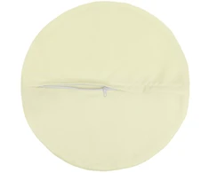 Pagalvėlės užvalkalas 6 pcs HEERLEN Kreminė Ø 50 cm Poliesteris