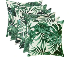 Pagalvėlės užvalkalas 6 pcs HEERLEN Lapų raštas 35 x 35 cm