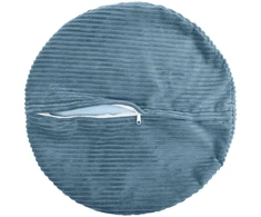 Pagalvėlės užvalkalas 6 pcs HEERLEN Mėlyna Ø 40 cm mančester