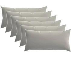 Pagalvėlės užvalkalas 6 pcs HEERLEN Pilka 40 x 70 cm