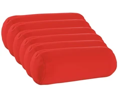 Pagalvėlės užvalkalas 6 pcs HEERLEN Raudona Ø 15 x 40 cm