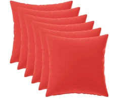 Pagalvėlės užvalkalas 6 pcs HEERLEN Raudona 35 x 35 cm