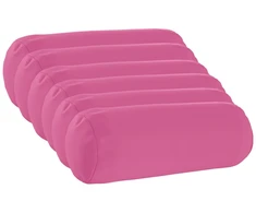 Pagalvėlės užvalkalas 6 pcs HEERLEN Rožinė Ø 15 x 40 cm