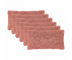Pagalvėlės užvalkalas 6 pcs HEERLEN Rožinė 40 x 80 cm