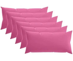 Pagalvėlės užvalkalas 6 pcs HEERLEN Rožinė 40 x 70 cm
