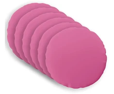 Pagalvėlės užvalkalas 6 pcs HEERLEN Rožinė Ø 60 cm Poliesteris