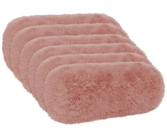 Pagalvėlės užvalkalas 6 pcs HEERLEN Rožinė Ø 15 x 40 cm
