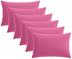 Pagalvėlės užvalkalas 6 pcs HEERLEN Rožinė 50 x 75 cm