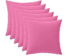 Pagalvėlės užvalkalas 6 pcs HEERLEN Rožinė 35 x 35 cm