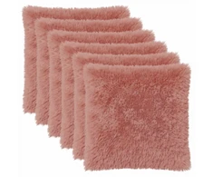 Pagalvėlės užvalkalas 6 pcs HEERLEN Rožinė 80 x 80 cm