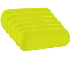 Pagalvėlės užvalkalas 6 pcs HEERLEN Ryškiai žalia Ø 15 x 40 cm