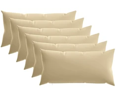 Pagalvėlės užvalkalas 6 pcs HEERLEN Smėlio 40 x 70 cm