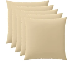 Pagalvėlės užvalkalas 6 pcs HEERLEN Smėlio 60 x 60 cm