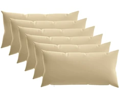 Pagalvėlės užvalkalas 6 pcs HEERLEN Smėlio 40 x 80 cm