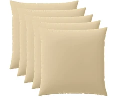 Pagalvėlės užvalkalas 6 pcs HEERLEN Smėlio 80 x 80 cm